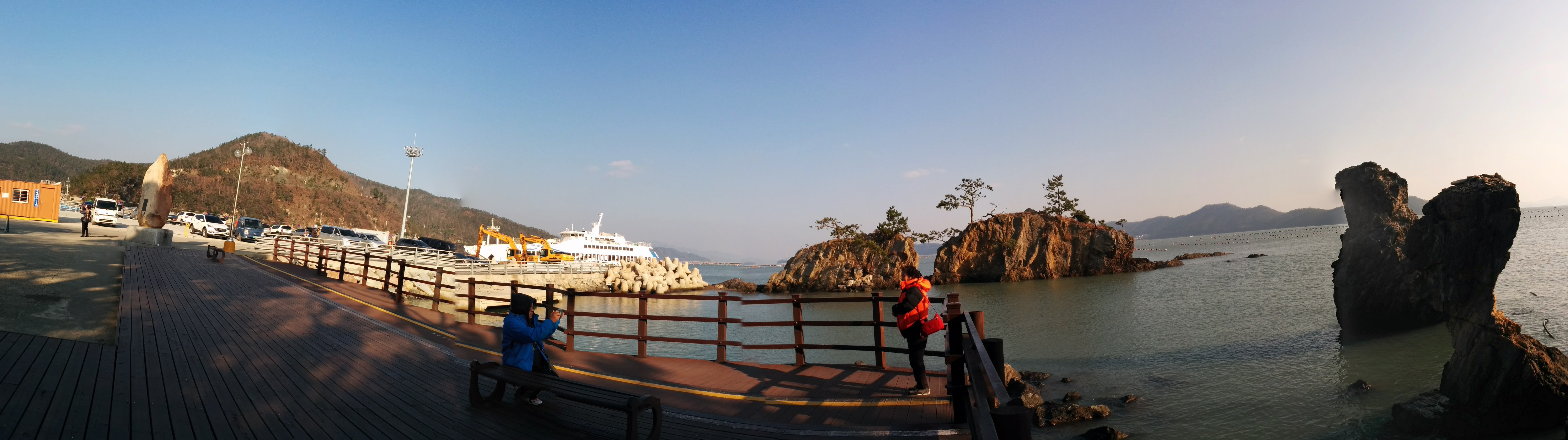 PANO_20151229_145918.jpg 해남 땅끝마을관광지 앞 바다 풍경 파노라마 사진