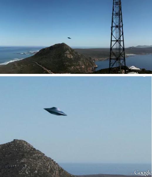 goofo062762.jpg 선명한 비행접시 사진, 구글이 촬영? 논란 
