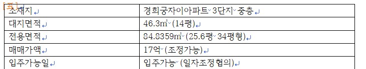 302동604.jpg #경희궁자이매매 : 경희궁자이아파트매매임대