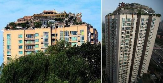 SSI_20130813141235_V_59_20130813141606.jpg 베이징 아파트 옥상에 건설된 황당 ‘바위 빌라’